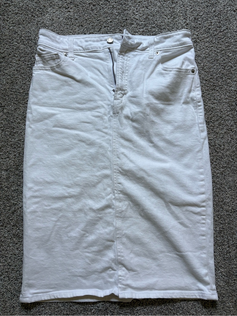 GAP White Pencil Skirt Size 4